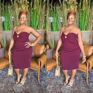 Fashion Nova Midi Dress